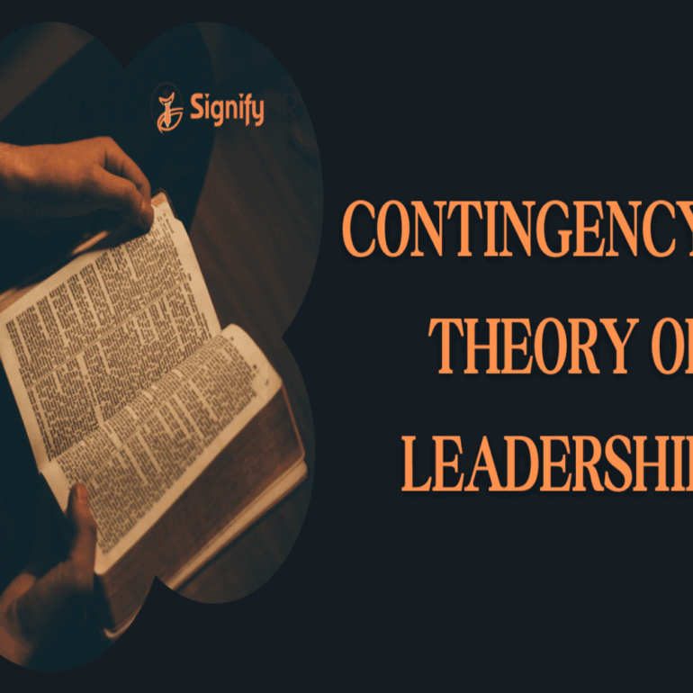 Contingency Theory of Leadership