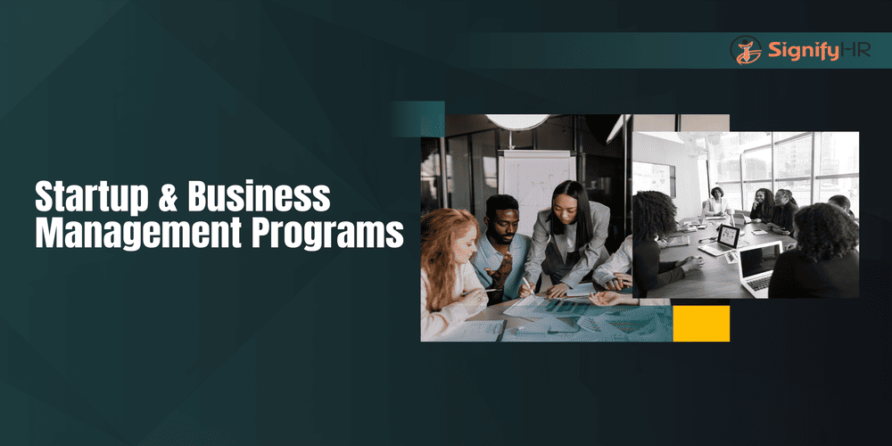 Startup & Business Management Programs