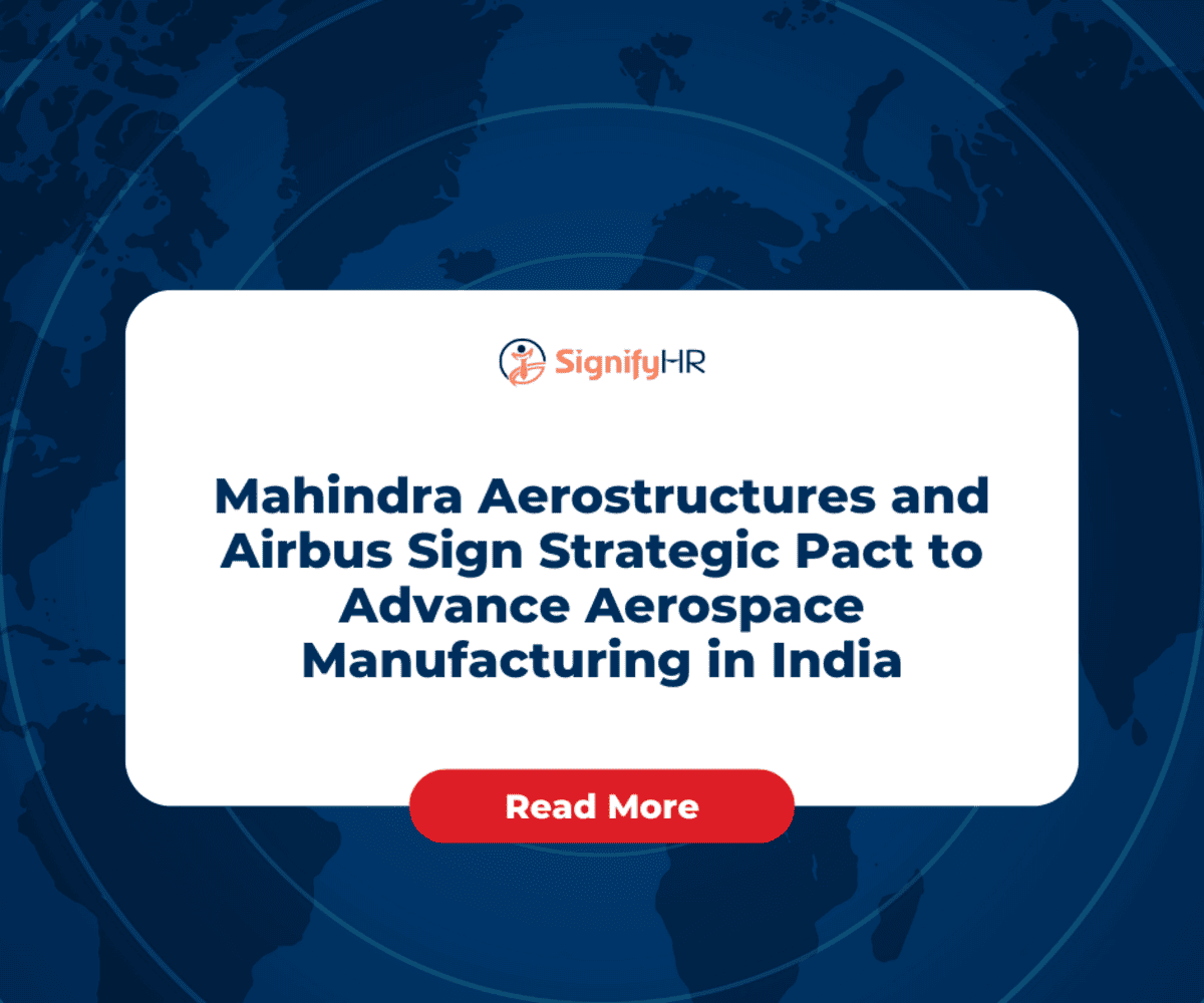 Mahindra Aerostructures Airbus aerospace partnership