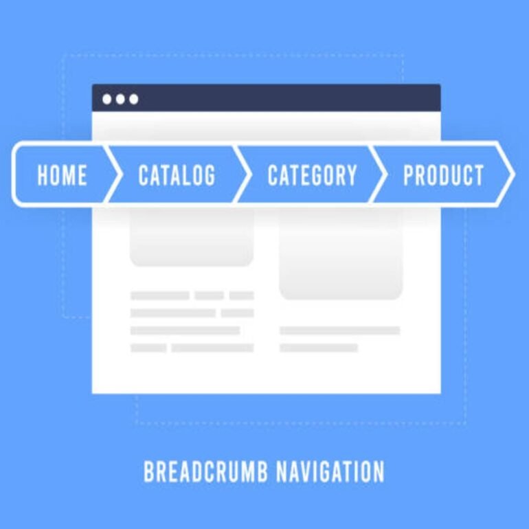 breadcrumb navigation